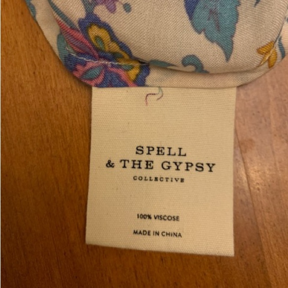 Lovebird Half Moon Gown in Chamomile from Spell & the Gypsy Collective XS BNWT - Picture 6 of 7